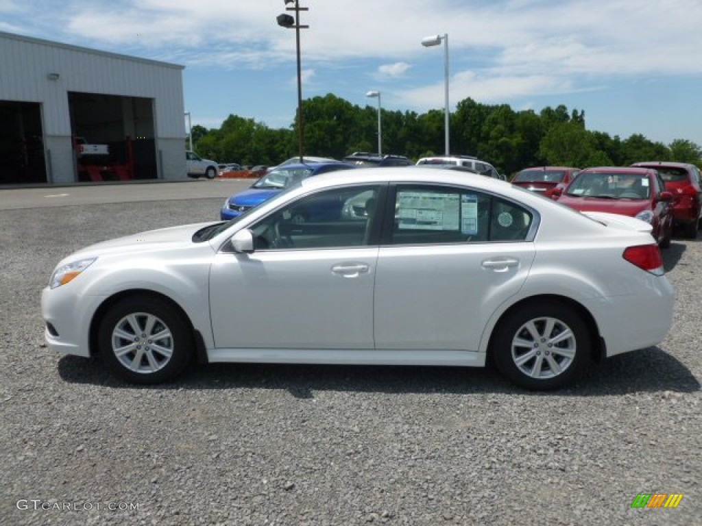 Satin White Pearl 2012 Subaru Legacy 2.5i Premium Exterior Photo #66724154