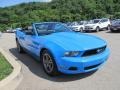 Grabber Blue 2012 Ford Mustang V6 Premium Convertible Exterior