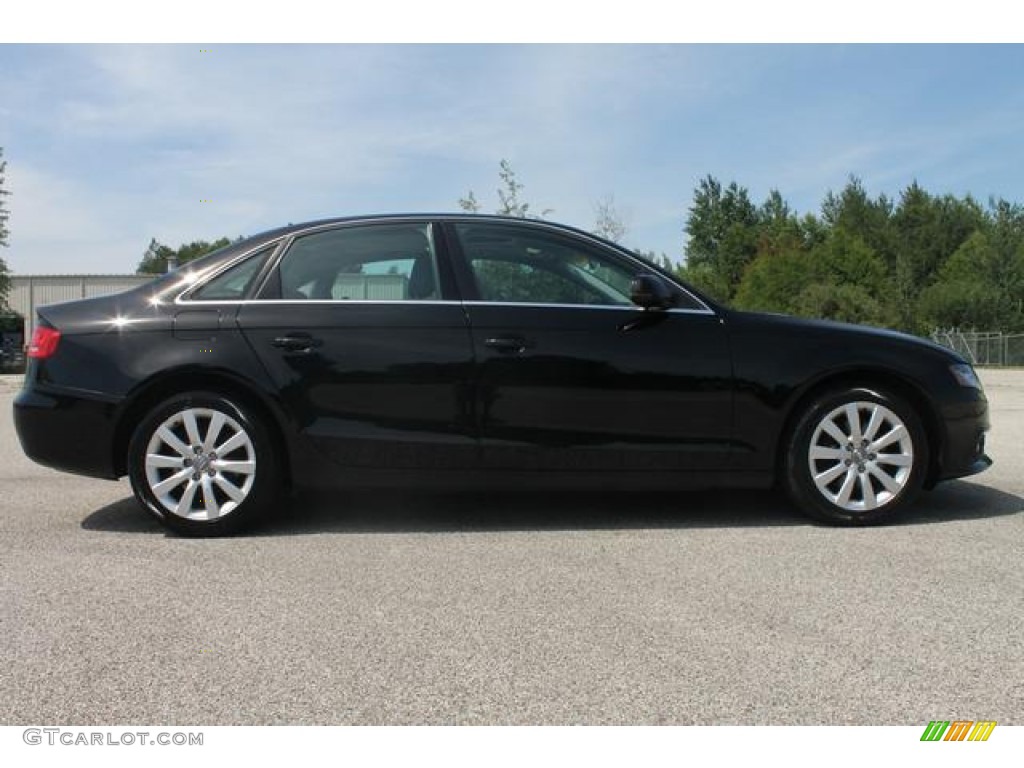 Brilliant Black 2010 Audi A4 2.0T quattro Sedan Exterior Photo #66724793