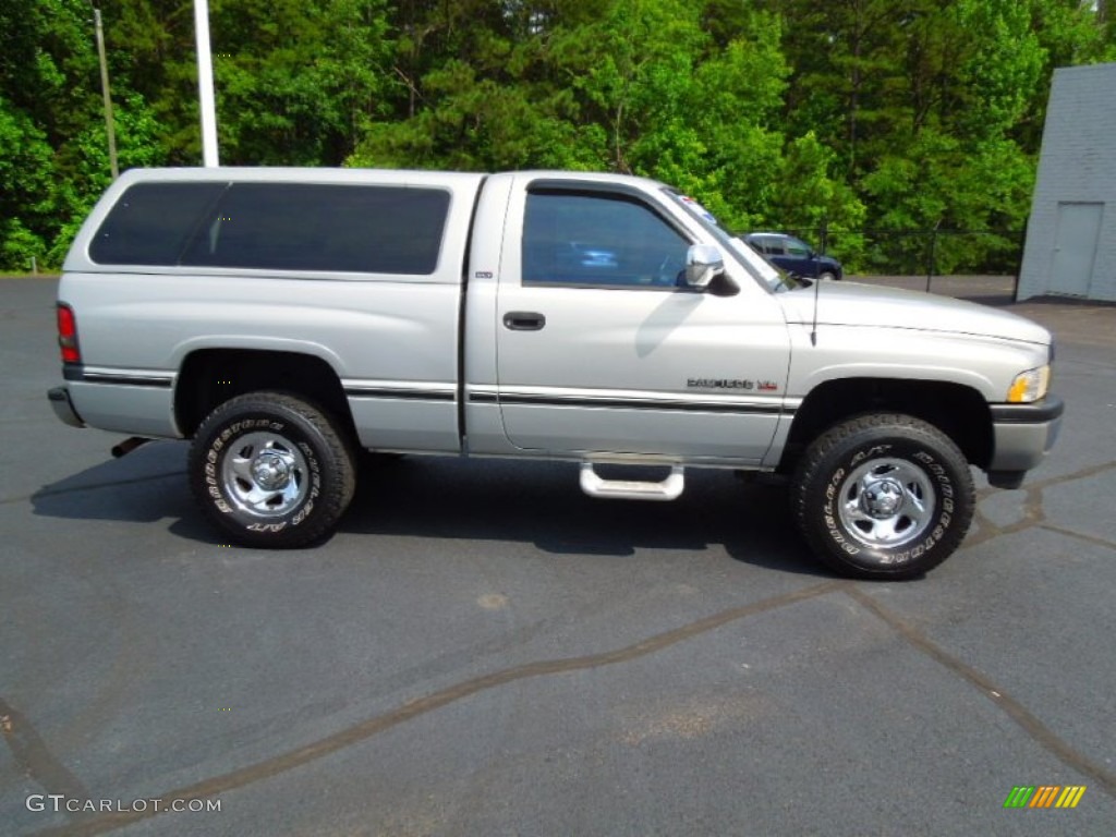 1997 Ram 1500 Laramie SLT Regular Cab 4x4 - Light Driftwood Metallic / Camel Tan photo #4