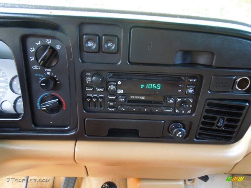1997 Dodge Ram 1500 Laramie SLT Regular Cab 4x4 Controls Photo #66727598