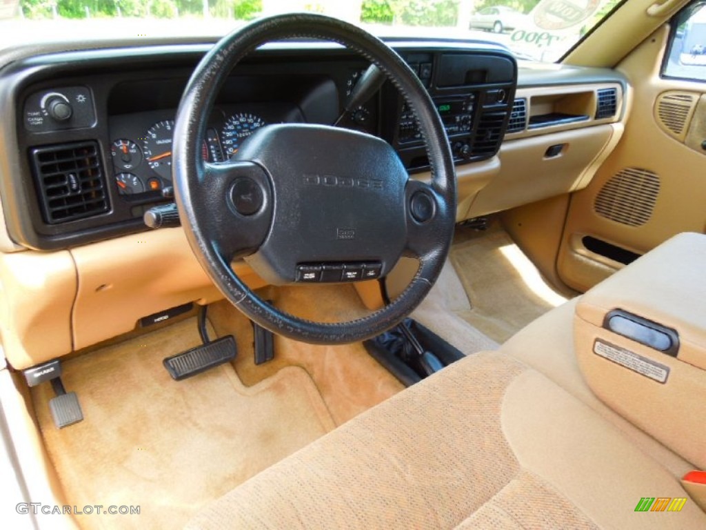 Camel Tan Interior 1997 Dodge Ram 1500 Laramie Slt Regular
