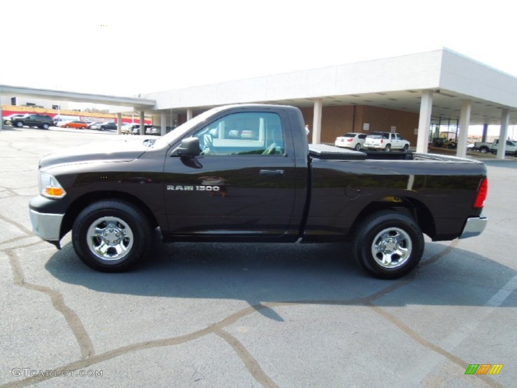 2011 Ram 1500 ST Regular Cab - Rugged Brown Pearl / Dark Slate Gray/Medium Graystone photo #3