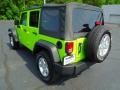 2012 Gecko Green Jeep Wrangler Unlimited Sport S 4x4  photo #5