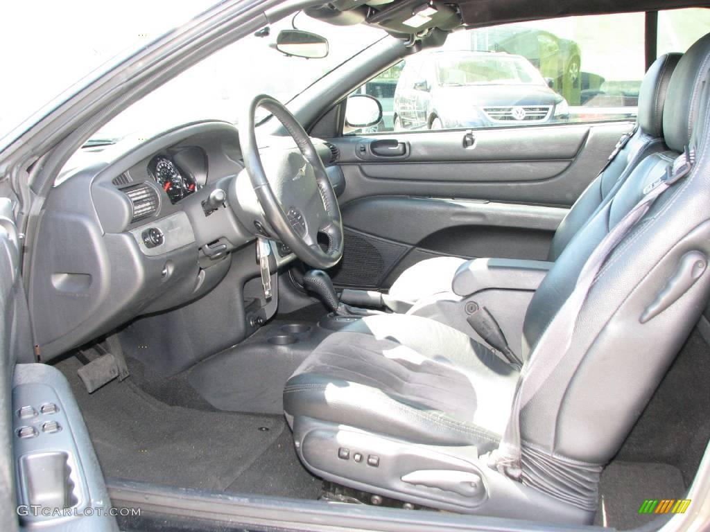 2005 Sebring Touring Convertible - Graphite Metallic / Dark Slate Gray photo #9