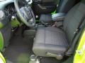 Black 2012 Jeep Wrangler Unlimited Sport S 4x4 Interior Color