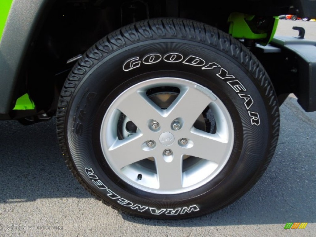 2012 Jeep Wrangler Unlimited Sport S 4x4 Wheel Photo #66728429