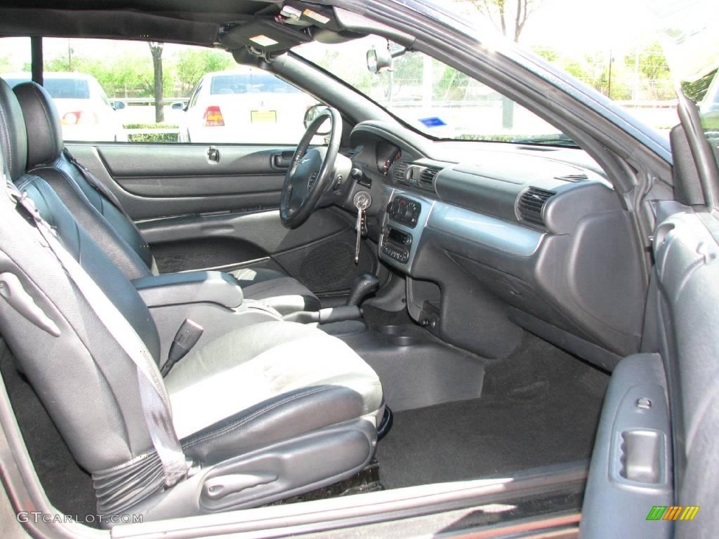 2005 Sebring Touring Convertible - Graphite Metallic / Dark Slate Gray photo #10