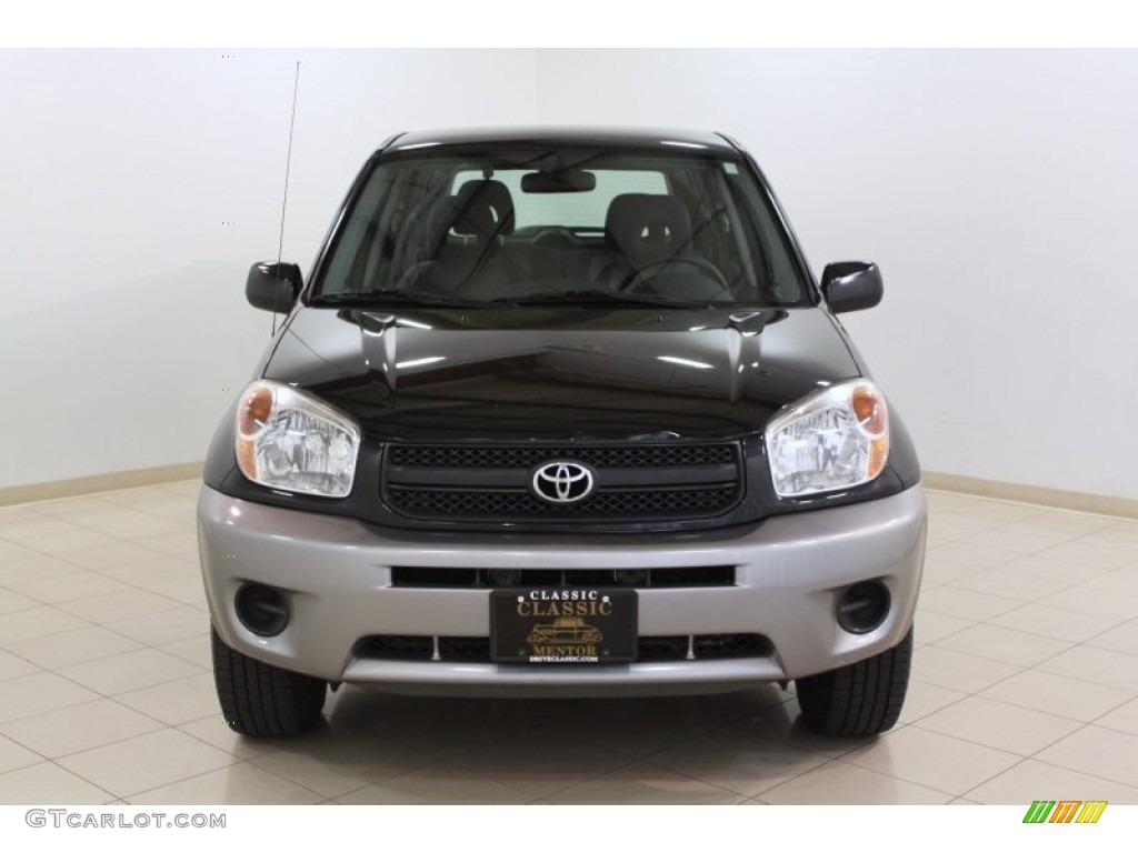 2005 RAV4  - Black / Dark Charcoal photo #2