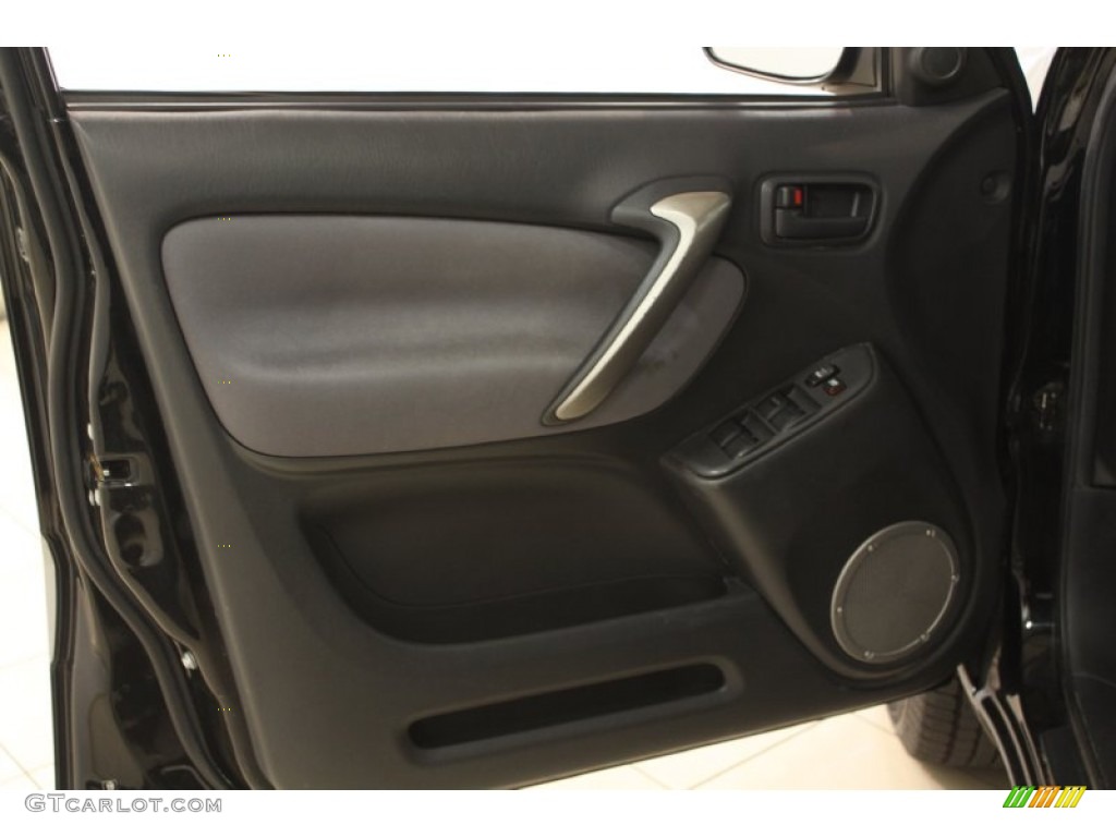 2005 RAV4  - Black / Dark Charcoal photo #5