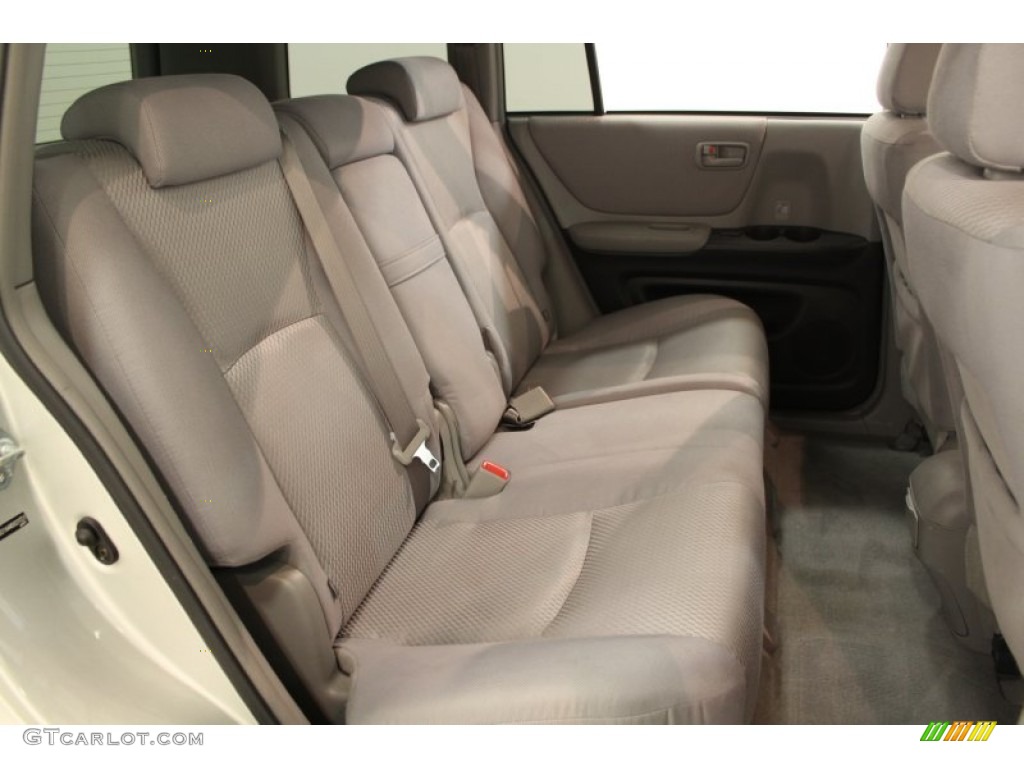 Ash Interior 2004 Toyota Highlander 4WD Photo #66730226