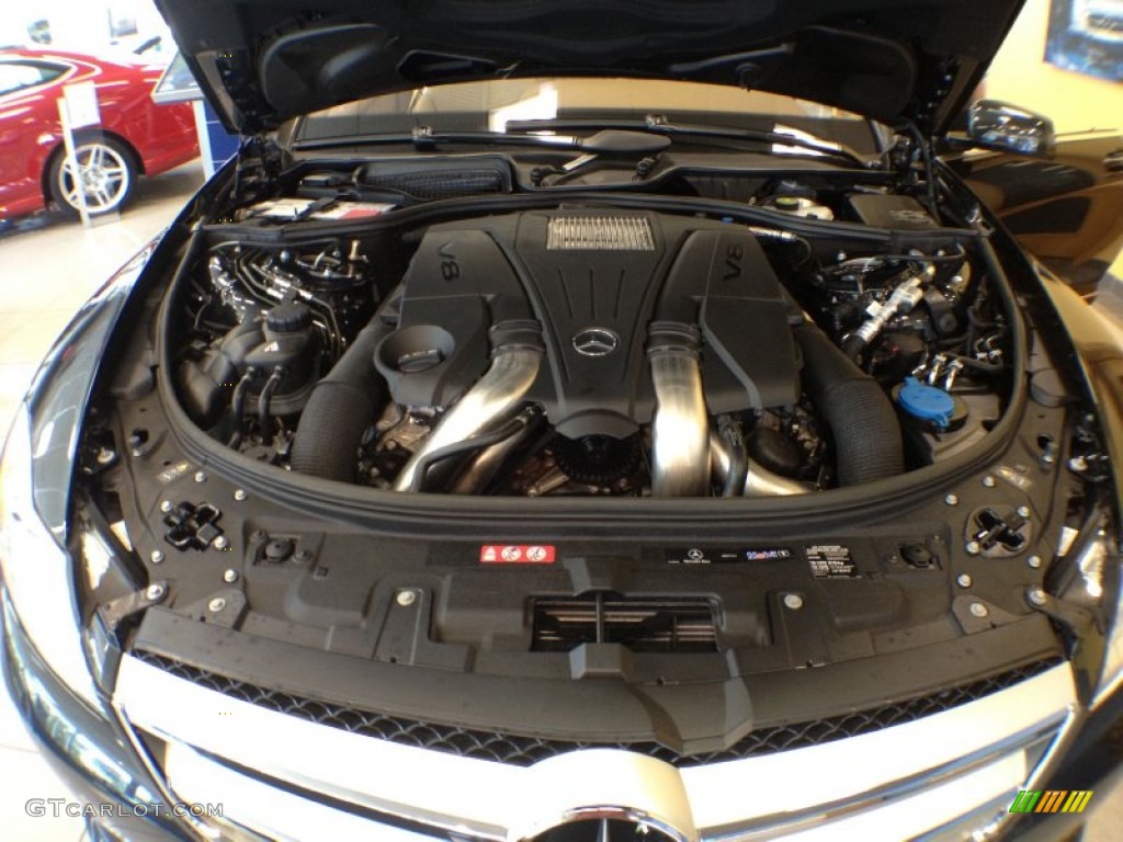 2012 Mercedes-Benz CL 550 4MATIC 4.6 Liter Twin-Turbo GDI DOHC 32-Valve VVT V8 Engine Photo #66732650