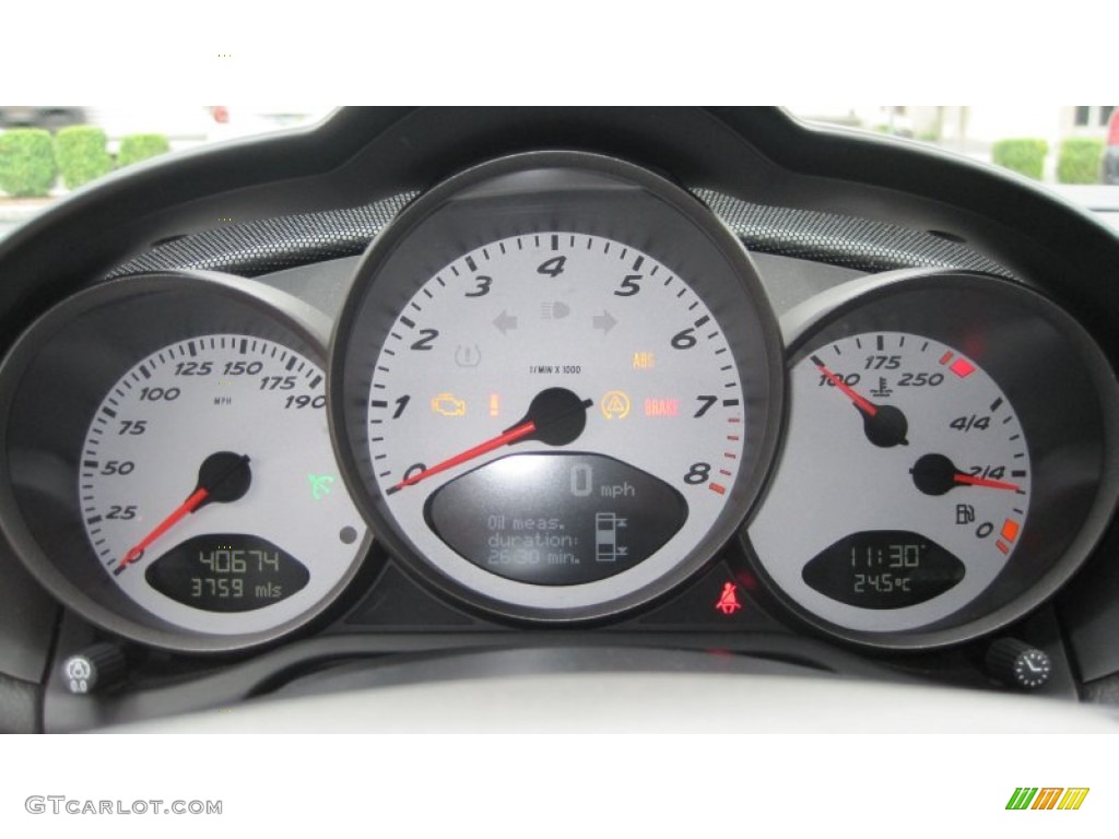 2006 Porsche Cayman S Gauges Photo #66733181