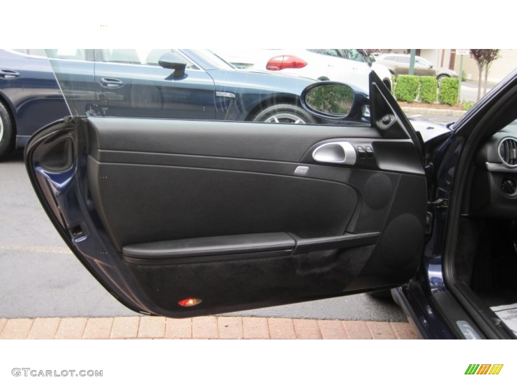 2006 Porsche Cayman S Black Door Panel Photo #66733190