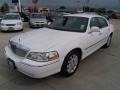 2008 Vibrant White Lincoln Town Car Signature Limited  photo #7