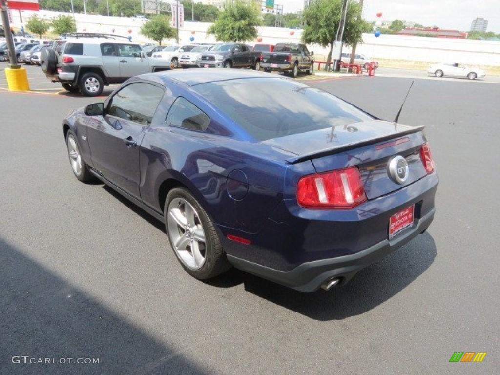 2011 Mustang GT Premium Coupe - Kona Blue Metallic / Charcoal Black photo #5