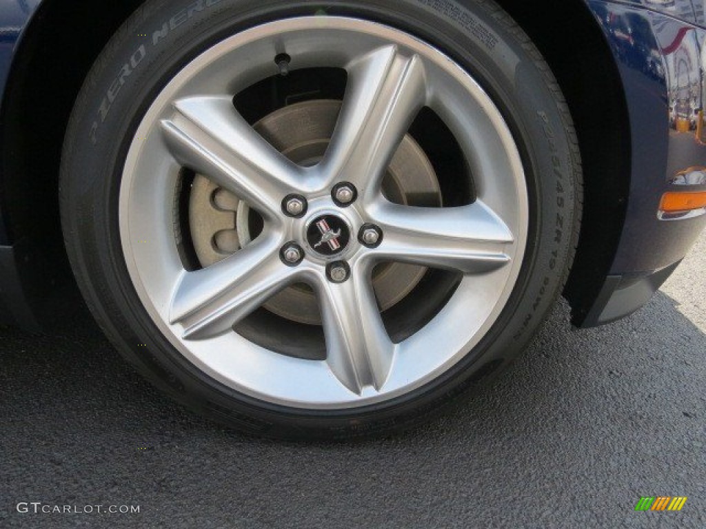 2011 Mustang GT Premium Coupe - Kona Blue Metallic / Charcoal Black photo #9