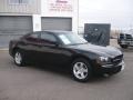 2009 Brilliant Black Crystal Pearl Dodge Charger SE  photo #3