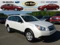 Satin White Pearl - Outback 2.5i Wagon Photo No. 1