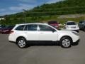 Satin White Pearl - Outback 2.5i Wagon Photo No. 8
