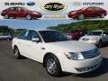 2009 White Suede Ford Taurus SEL AWD  photo #1