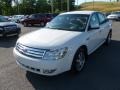 2009 White Suede Ford Taurus SEL AWD  photo #3