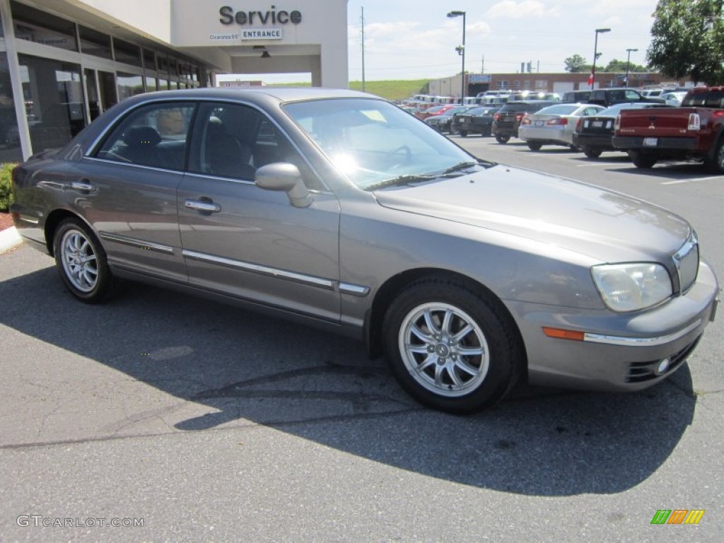 2004 XG350 L Sedan - Evening Fog Metallic / Black photo #7