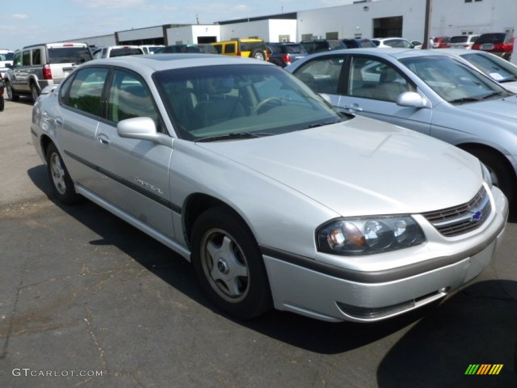 2002 Impala LS - Galaxy Silver Metallic / Medium Gray photo #1