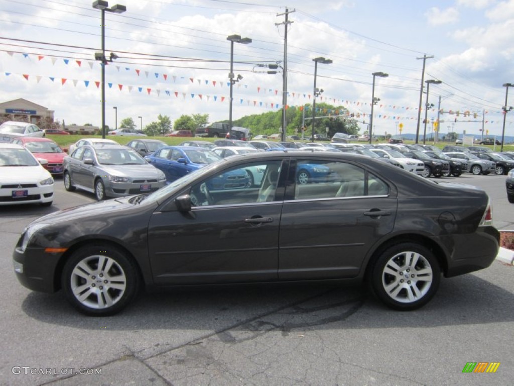 2006 Fusion SEL V6 - Charcoal Beige Metallic / Camel photo #2