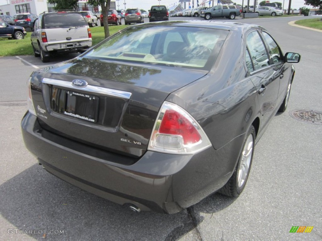2006 Fusion SEL V6 - Charcoal Beige Metallic / Camel photo #5