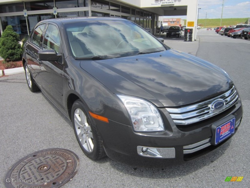 2006 Fusion SEL V6 - Charcoal Beige Metallic / Camel photo #7