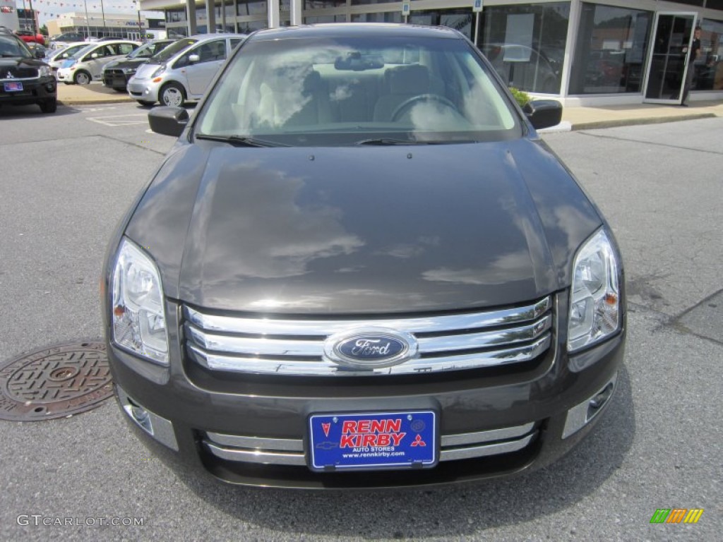 2006 Fusion SEL V6 - Charcoal Beige Metallic / Camel photo #8