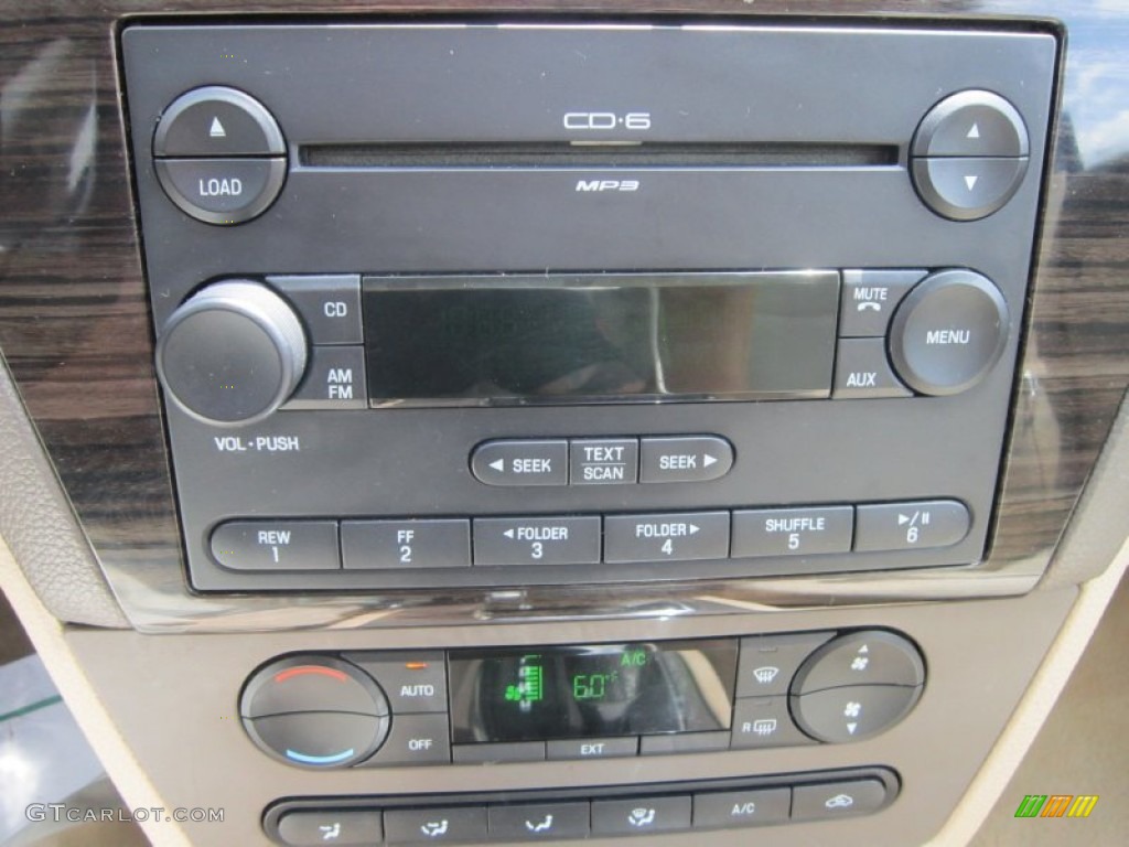 2006 Fusion SEL V6 - Charcoal Beige Metallic / Camel photo #14