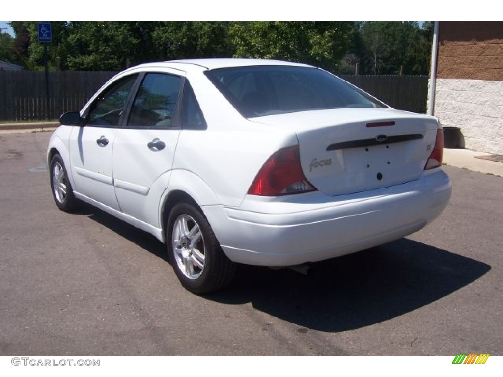 Cloud 9 White 2003 Ford Focus SE Sedan Exterior Photo #66737995