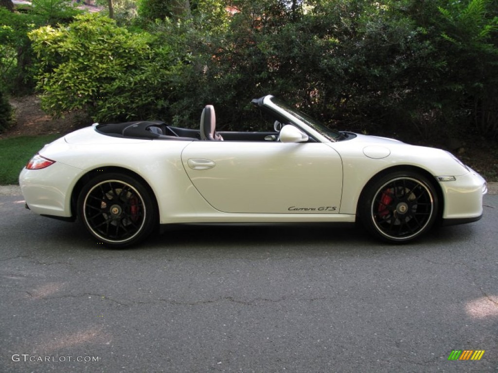 Carrara White 2011 Porsche 911 Carrera GTS Cabriolet Exterior Photo #66738232
