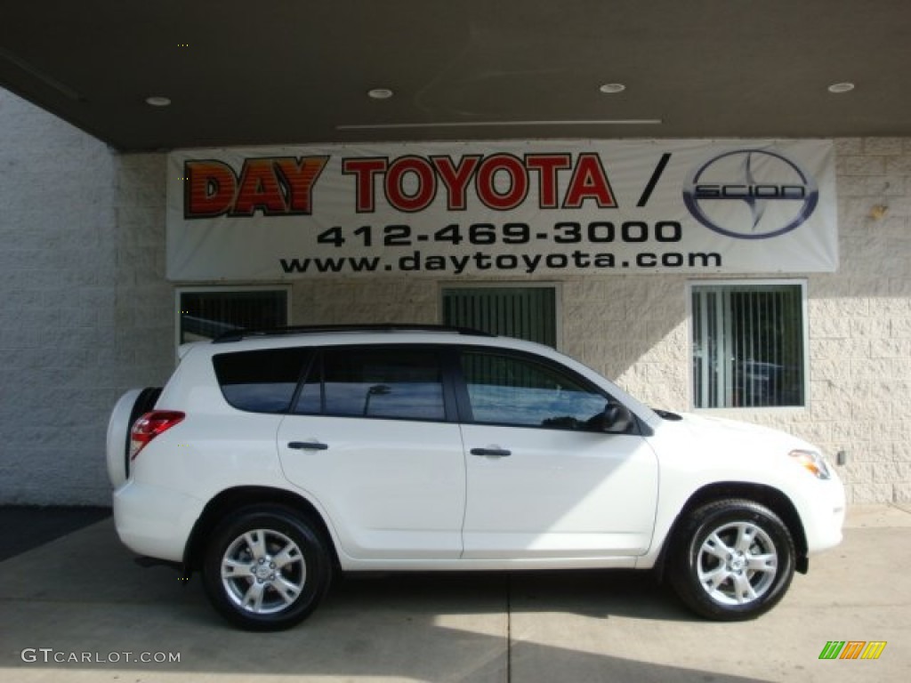 2010 RAV4 V6 4WD - Super White / Sand Beige photo #1