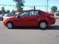 2008 Vermillion Red Ford Focus S Sedan  photo #3