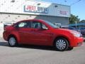 2008 Vermillion Red Ford Focus S Sedan  photo #6