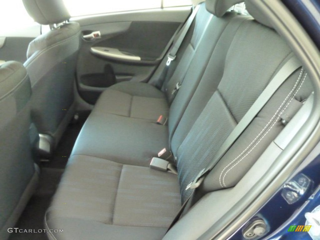 2012 Corolla S - Nautical Blue Metallic / Dark Charcoal photo #9
