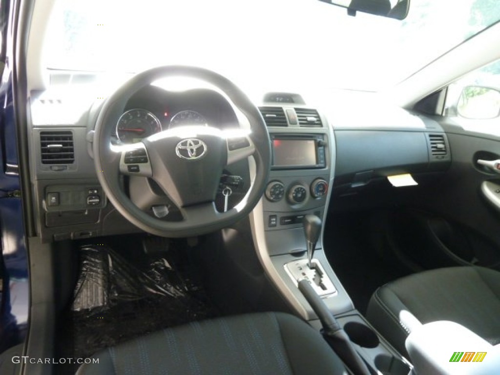 2012 Corolla S - Nautical Blue Metallic / Dark Charcoal photo #10