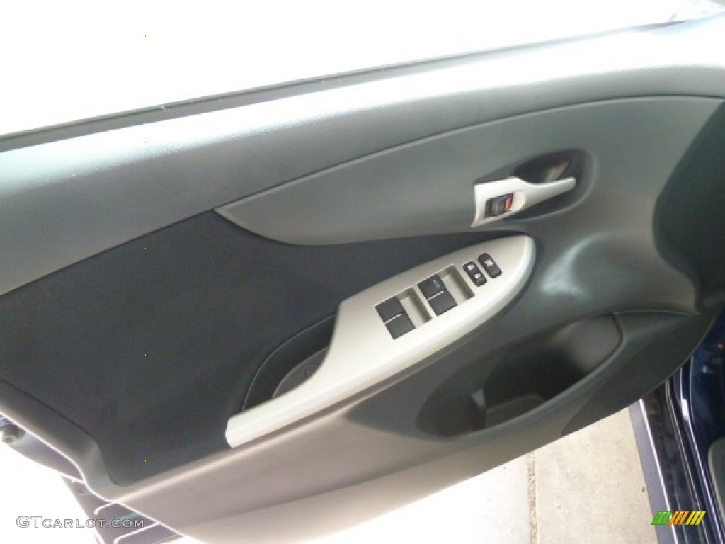 2012 Corolla S - Nautical Blue Metallic / Dark Charcoal photo #11