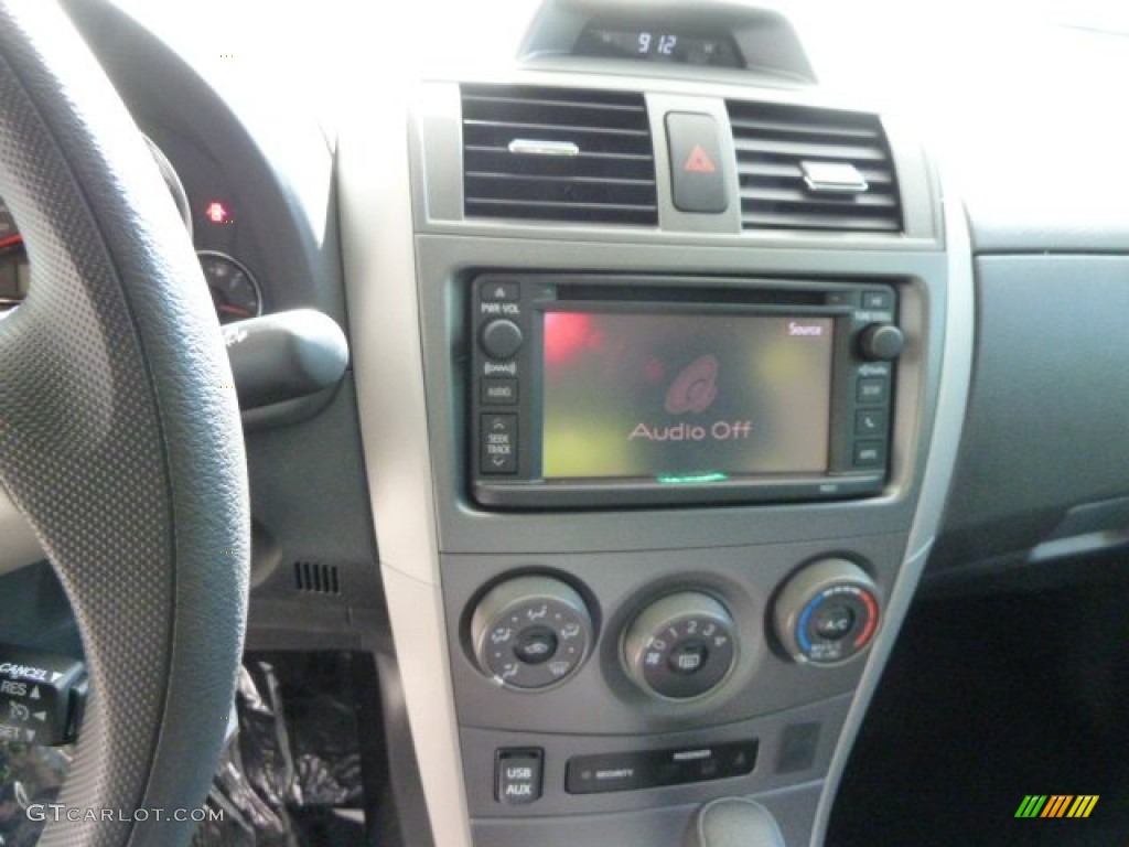 2012 Corolla S - Nautical Blue Metallic / Dark Charcoal photo #13