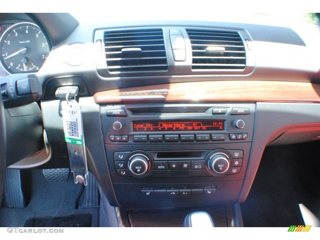 2009 1 Series 128i Convertible - Space Grey Metallic / Coral Red Boston Leather photo #13