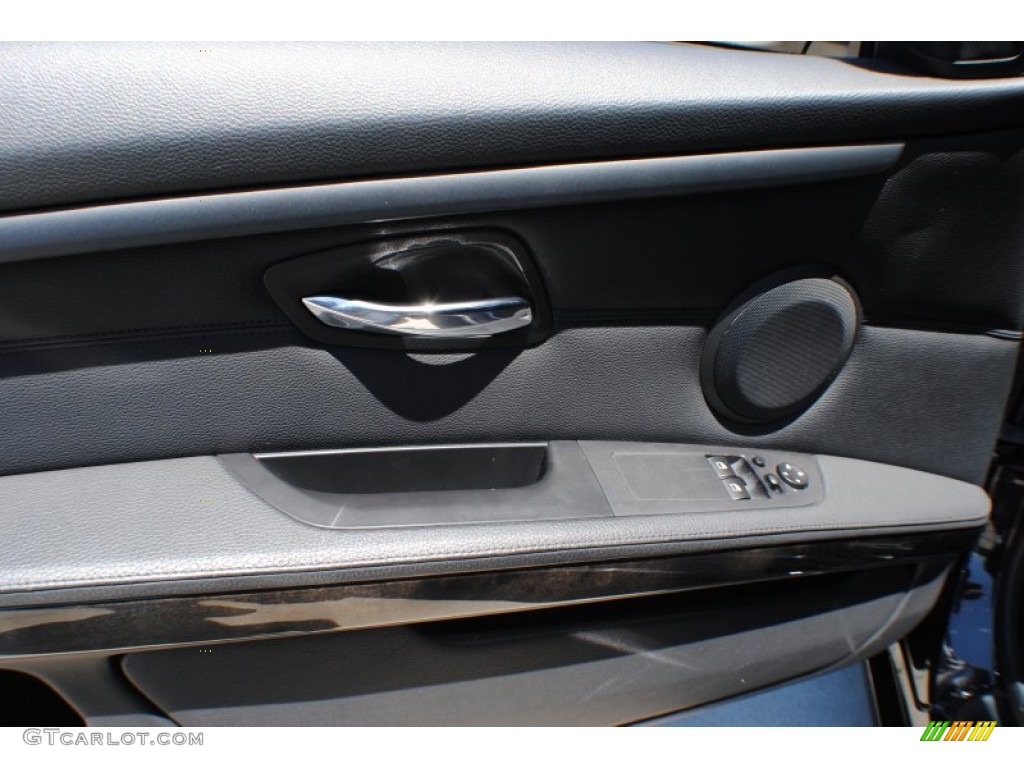 2009 3 Series 328xi Coupe - Black Sapphire Metallic / Black photo #10