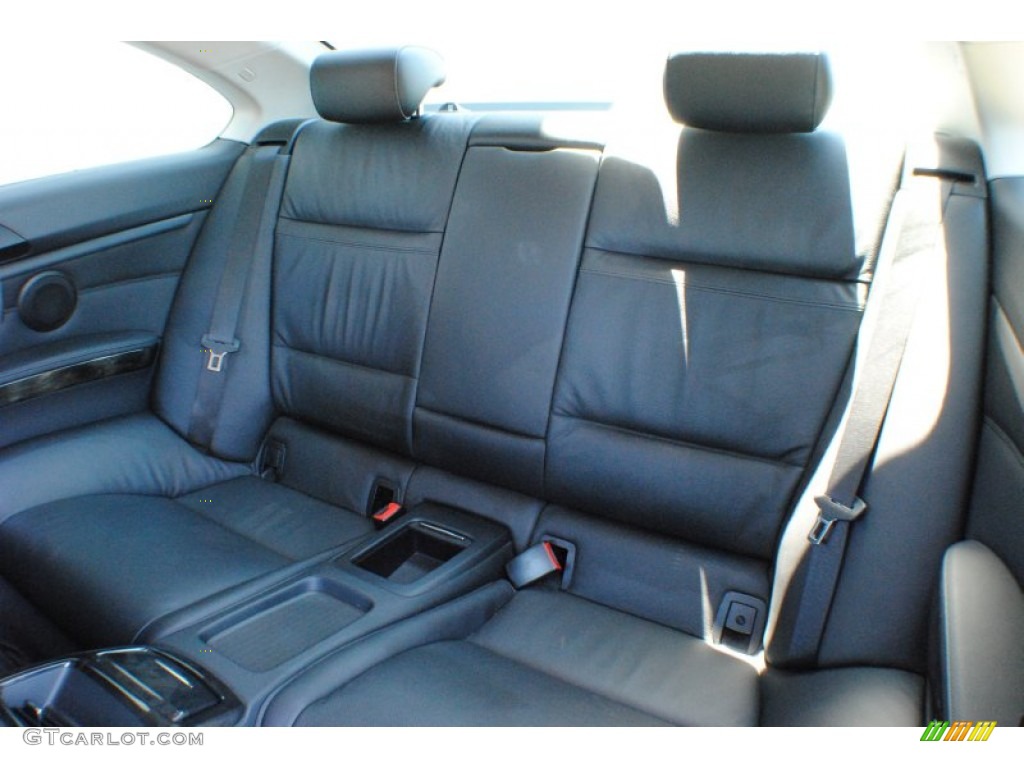 2009 3 Series 328xi Coupe - Black Sapphire Metallic / Black photo #15
