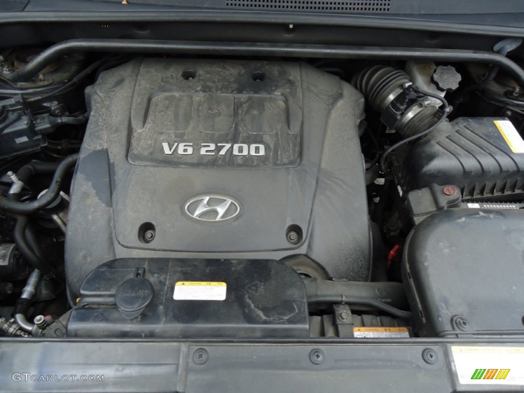 2005 Hyundai Tucson GLS V6 4WD Engine Photos
