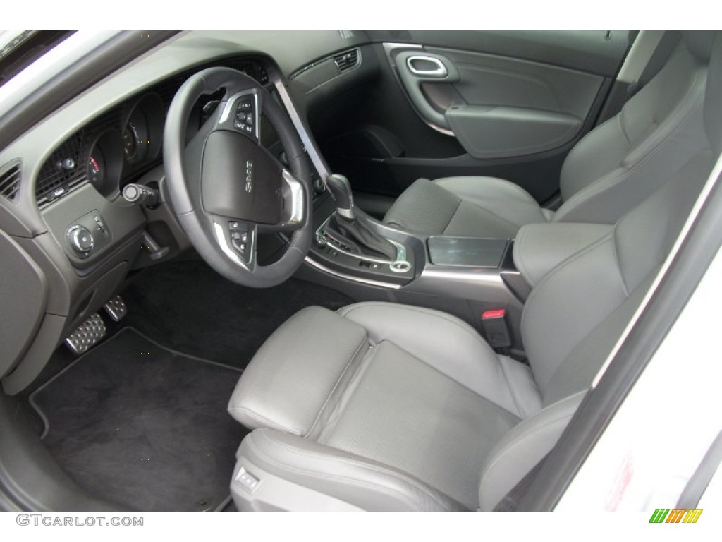 Shark Grey Interior 2011 Saab 9 5 Aero Xwd Sedan Photo