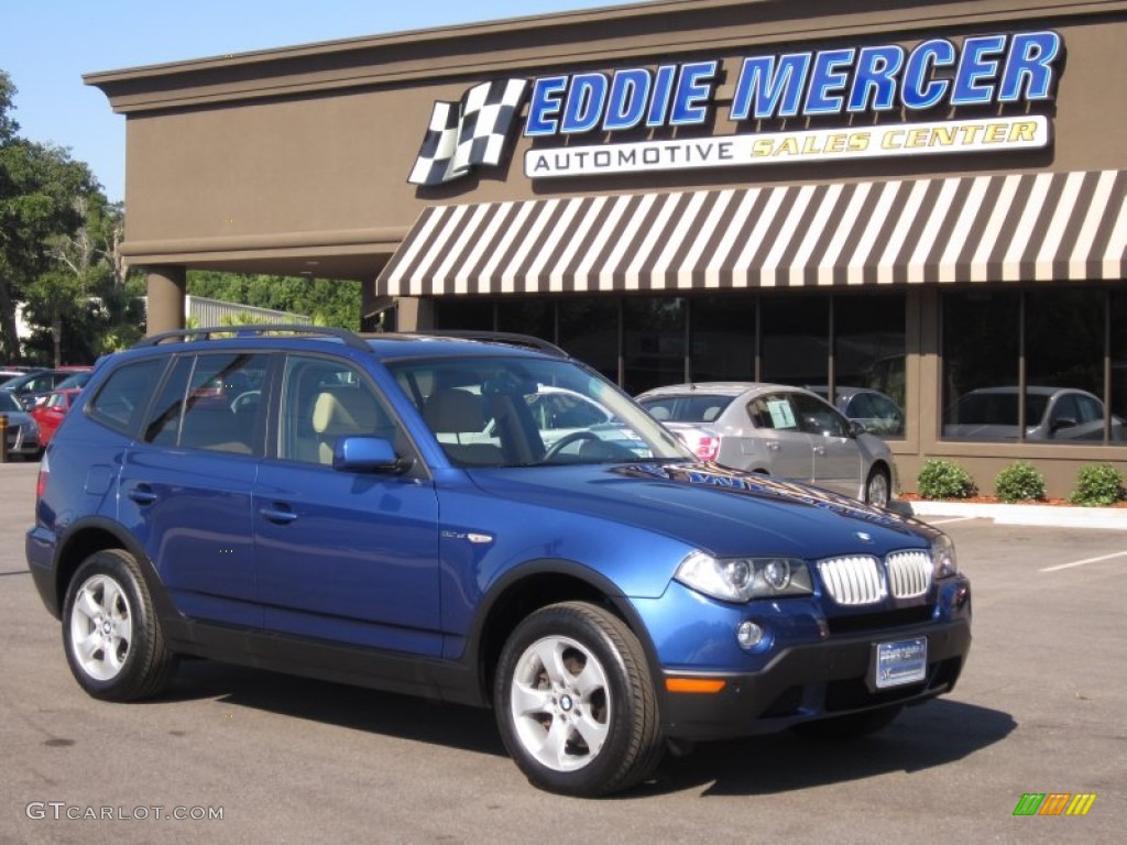 Montego Blue Metallic BMW X3