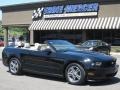 2011 Ebony Black Ford Mustang V6 Convertible  photo #1