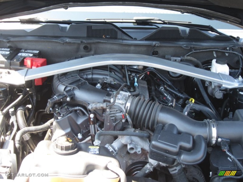 2011 Mustang V6 Convertible - Ebony Black / Stone photo #60